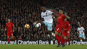 Babak Pertama Liverpool Tertinggal 1-2 dari West Ham