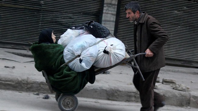 Syrian Observatory for Human Rights mencatat sekitar 312 ribu orang tewas dalam perang Suriah yang berlangsung sejak 2011.