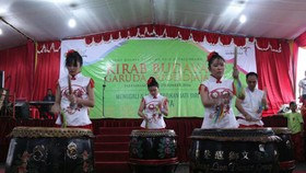 Hebohnya Kirab Budaya Garuda Srioeidjaja 2016 di Palembang