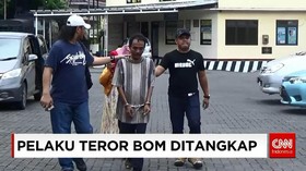 Pelaku Teror Bom Ditangkap