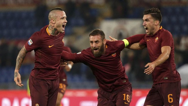 Radja Nainggolan menjadi pemain yang mampu menaklukkan kesolidan AC Milan melalui satu-satunya gol pada laga lanjutan Liga Italia Serie A.