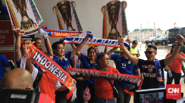 Tagar #TimnasJuara, #IndonesiavsThailand, dan #StadionPakansari menjadi topik yang paling banyak dicuit oleh pengguna Twitter.