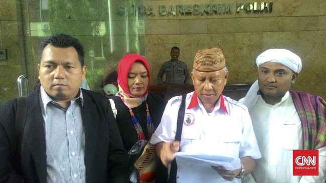 Novel Chaidir Hasan menjadi salah satu saksi pelapor dalam sidang kasus dugaan penistaan agama dengan terdakwa Ahok.