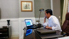 Lenovo atau Bukan, Laptop Jokowi jadi Perbincangan
