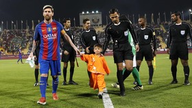 Messi Akhirnya Bertemu Bocah Afghanistan Murtaza