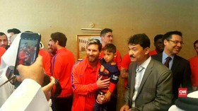 Mimpi Bocah Afghanistan Jumpa Lionel Messi Terwujud
