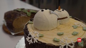 Snowman Cake, Kue Menggemaskan untuk Pesta Natal