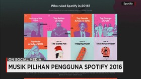 Musik Terpopuler Spotify 2016