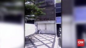 Kantor Penyuap Pejabat Bakamla Kosong dan Tanpa Papan Nama