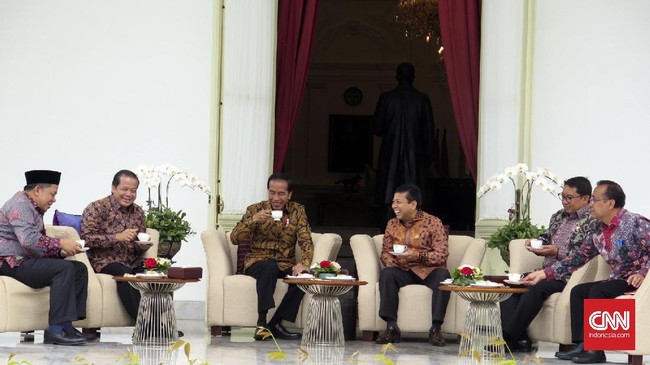 Wakil Ketua DPR Fahri Hamzah bersama tiga pimpinan parlemen lainnya mengaku membahas hal teknis RUU MD3 saat bertemu dengan Presiden Joko Widodo di Istana.