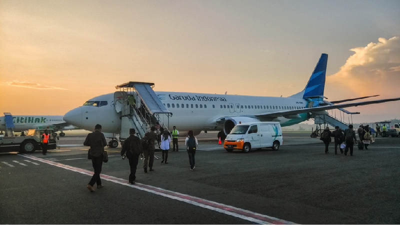 Komitmen Garuda Indonesia, maskapai penerbangan nasional untuk menerbangi destinasi pariwisata semakin terasa.