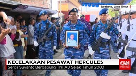 Pemakaman Korban Pesawat Hercules yang Jatuh di Papua
