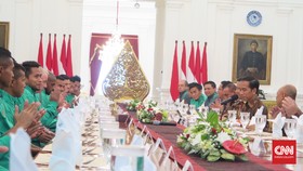 Andik Vermansah Bangga Punya Presiden Cinta Bola