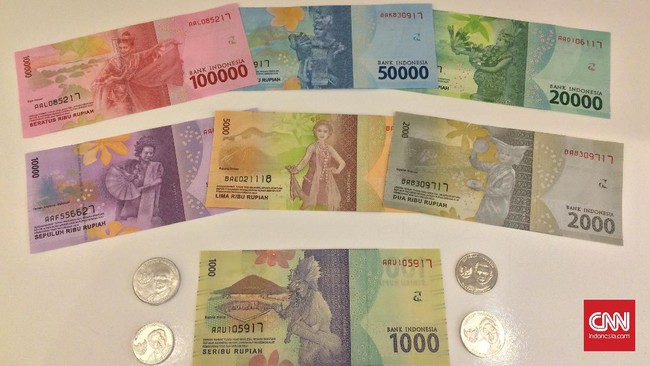 Setidaknya ada enam fitur pengamanan yang disematkan BI ke dalam mata uang pecahan baru tahun emisi 2016.