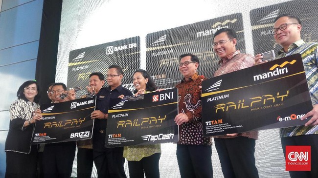 Railpay merupakan kartu elektronik terbitan PT Kereta Api Indonesia dan perbankan pelat merah yang bisa digunakan untuk membayar berbagai transaksi.