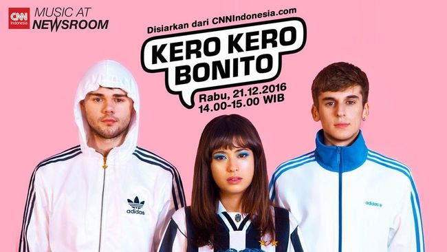 Kero Kero Bonito merupakan band unik asal Inggris yang aksi panggung dan musiknya terinspirasi J-pop. KKB berkesempatan menyambangi CNNIndonesia.com.