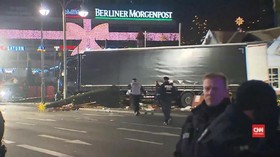 Truk Penabrak Pasar Natal Berlin Kemungkinan Dibajak
