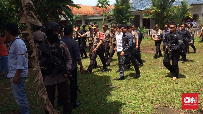 Salah satu terduga teroris mengaku bom akan digunakan untuk meledakkan kantor pos polisi dekat Rumah Sakit Eka, Serpong.