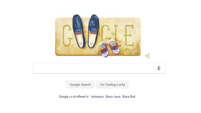 Google turut peringati Hari Ibu tanggal 22 Desember melalui gambar doodle yang terpampang di laman pembuka situsnya.