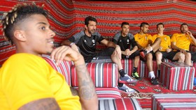 Saat Skuat Juventus Bersantai ala Raja Timur Tengah