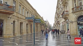 'Warisan' Kota Tua di Baku