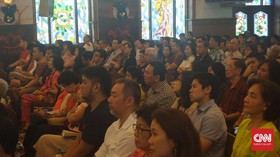 Ahok Jalani Ibadah Natal, Kawasan Gereja Steril Dari Ancaman