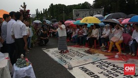 Jemaat GKI Yasmin Gelar Ibadah Natal di Seberang Istana Ke-6