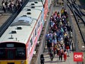 Layanan KRL Commuter Line Jabodetabek Kembali Normal Pagi ini