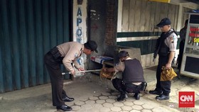 Polisi Ledakan Tas Diduga Berisi Bom di Magelang