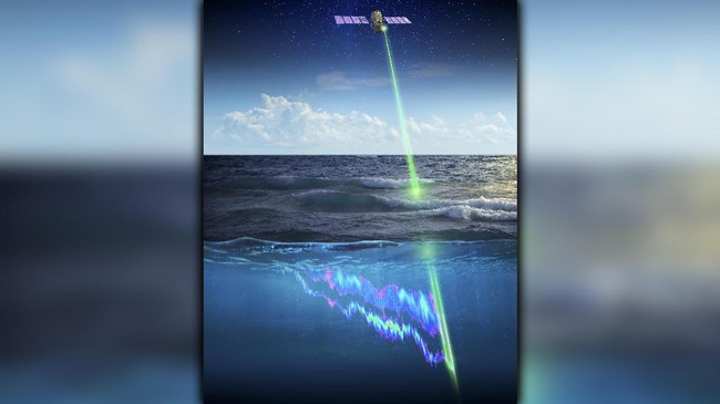Demi mempelajari ekosistem laut di Bumi, NASA memanfaatkan laser dari satelitnya yang telah mengangkasa di orbit selama satu dekade.
