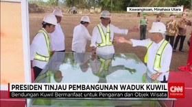 Presiden Meninjau Pembangunan Bendungan