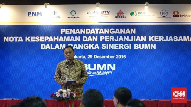 Hingga November 2016, dana BUMN dan BUMD yang dikantongi PT Bank Tabungan Negara (Persero) Tbk mencapai Rp23,04 triliun.