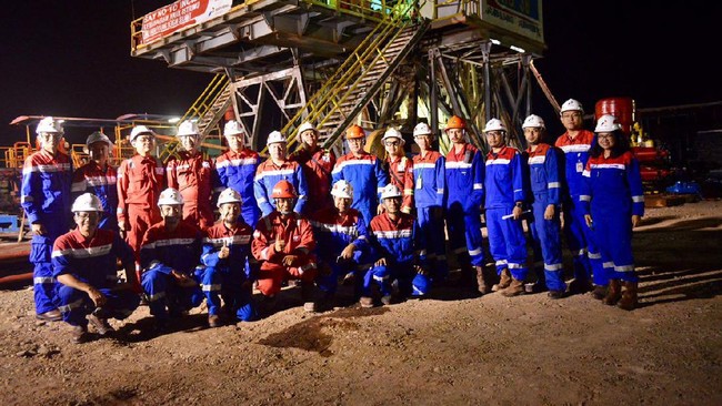 Dua sumur migas baru yang dibor Pertamina EP yaitu sumur eksplorasi Puspa 03 di Kabupaten Muaro Jambi dan sumur pengembangan OGN-A5 di Kabupaten Ogan Ilir.
