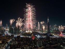 Sharjah Tak Pesta Kembang Api Saat Tahun Baru Demi Palestina, Arab Saudi?