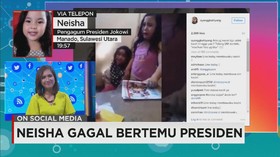 Neisha, Sang Pengagum Presiden Jokowi