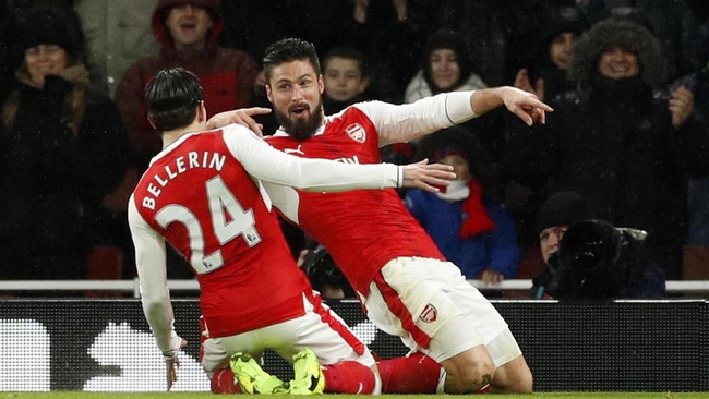 Arsene Wenger menyebut gol yang dicetak Olivier Giroud merupakan karya seni tinggi karena faktor kejutan dan keindahan serta efisiensi gerakannya.