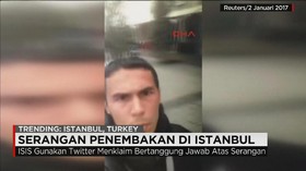 Pelaku Serangan Penembakan di Turki