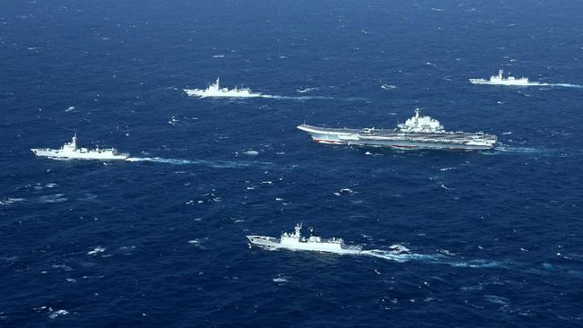 China Gelar Simulasi Serangan Rudal di Laut China Selatan