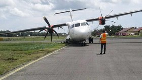Pesawat Wings Air Tergelincir di Ketapang