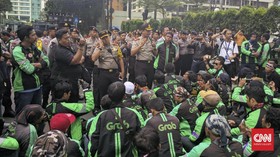 Ditemui Bos Grab, Ini Empat Tuntutan Sopir GrabBike
