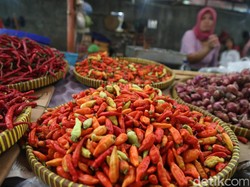 Harga Sembako Jatim 25 Maret 2025, Cabai dan Bawang Merah Naik