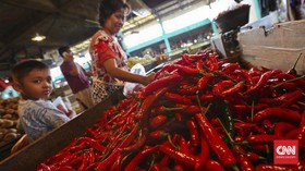 Harga Cabai Merah Naik 15 Persen, Nyaris Rp50 Ribu per Kg