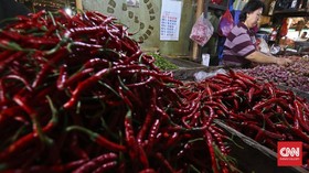 Harga Cabai Merah Keriting Melonjak 40 Persen dalam Sepekan