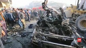 Bom Mobil Tewaskan 12 Orang di Irak
