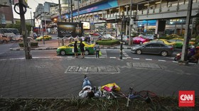 Khao San Road Bakal Sepi PKL di Siang Hari