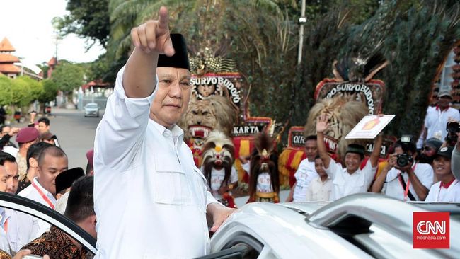 Prabowo Siap Antar Gerindra Mendaftar Pemilu 2019