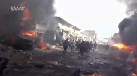 Truk Tangki Meledak di Kota Perbatasan Suriah, 48 Tewas