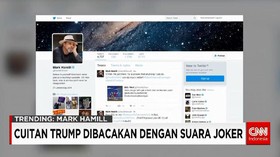 Mark Hamill Bacakan Cuitan Trump Dengan Suara Khas 'Joker'