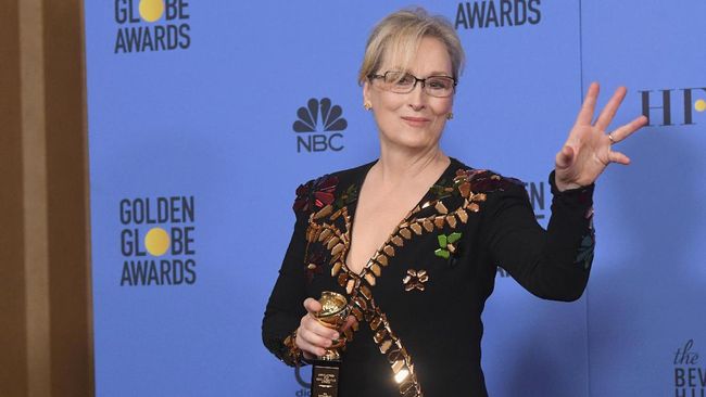 Melalui cuitan di Twitter, Trump mengatakan kalau Streep ialah aktris yang berlebihan, setelah Streep mengkritik dirinya di Golden Globes.