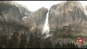 Cuaca Buruk Memaksa Taman Nasional Yosemite Tutup